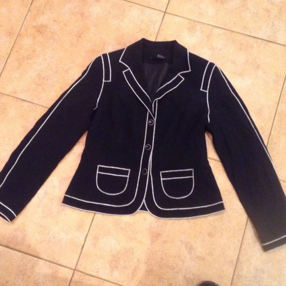 Etcetera Black White Jacket